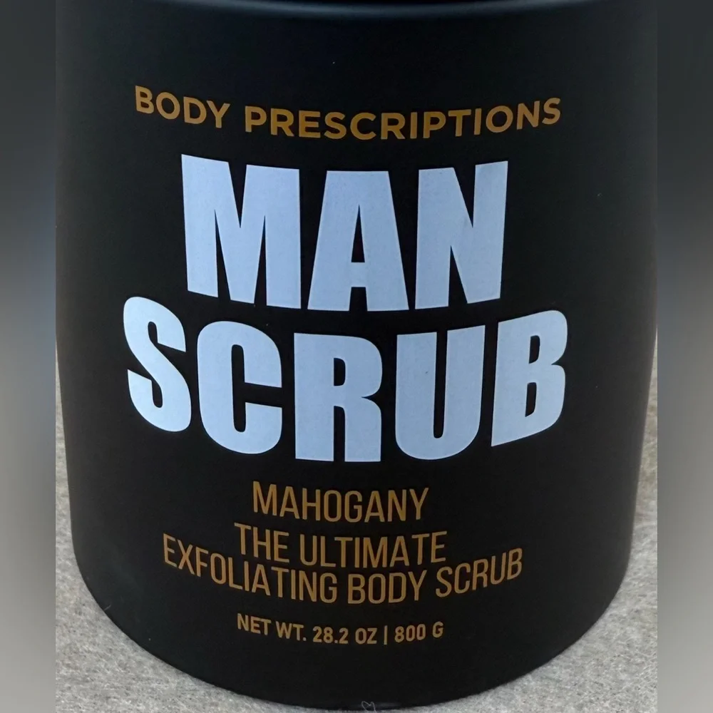Man Scrub Mahogany Body‎ Prescriptions 28.2 oz